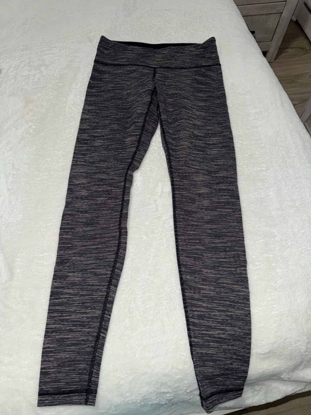 lululemon Wunder Under Pants 30” - Wee Are From Space Black Cashew / Black